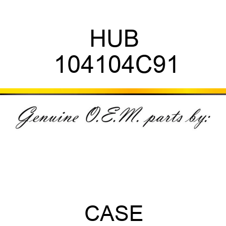 HUB 104104C91