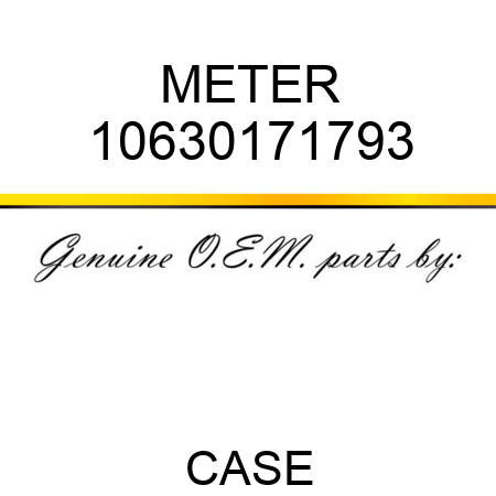 METER 10630171793