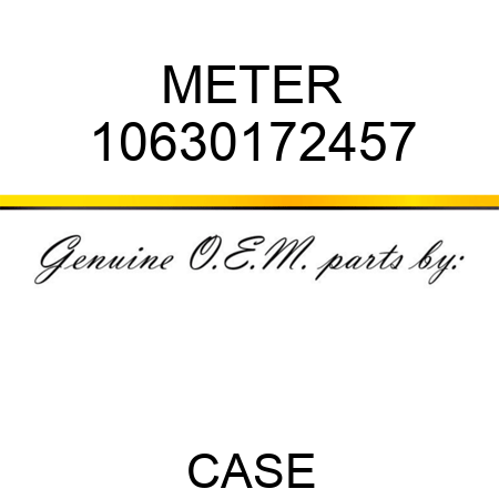 METER 10630172457