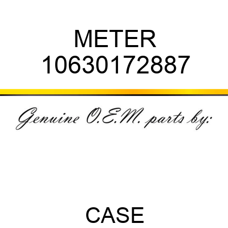 METER 10630172887
