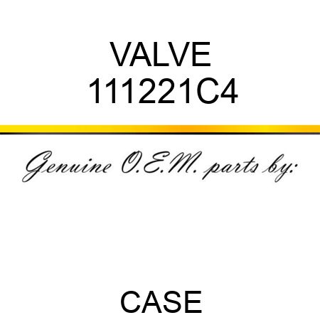 VALVE 111221C4