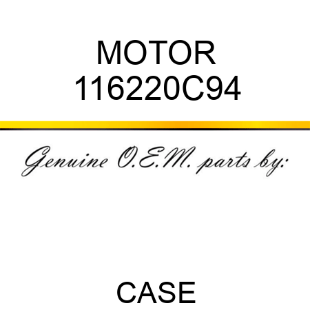 MOTOR 116220C94