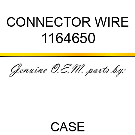 CONNECTOR, WIRE 1164650