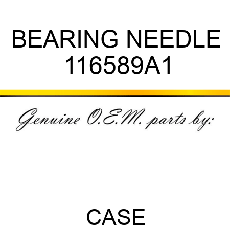 BEARING, NEEDLE 116589A1