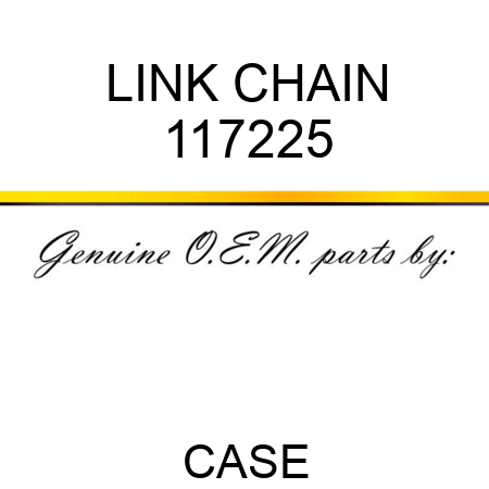 LINK CHAIN 117225