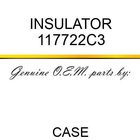 INSULATOR 117722C3
