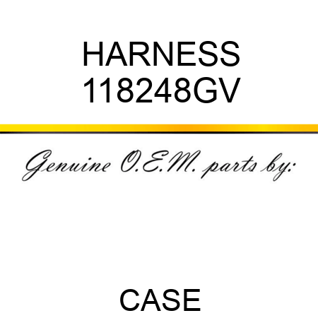 HARNESS 118248GV