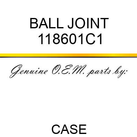 BALL JOINT 118601C1