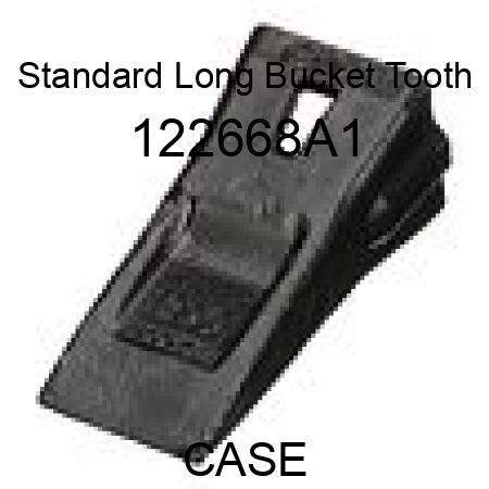 Standard Long Bucket Tooth 122668A1