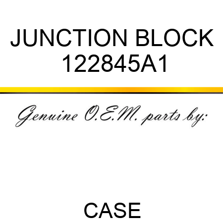 JUNCTION BLOCK 122845A1