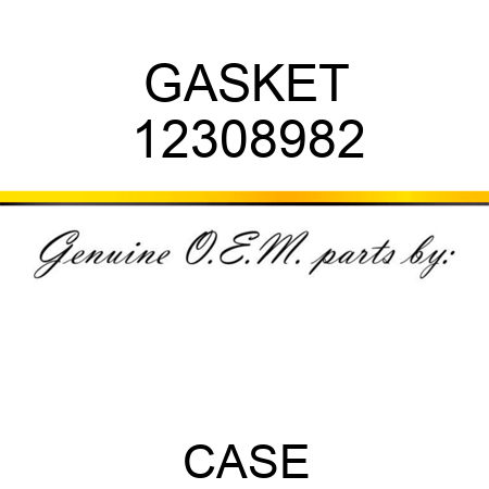 GASKET 12308982