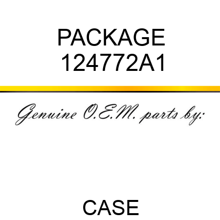 PACKAGE 124772A1