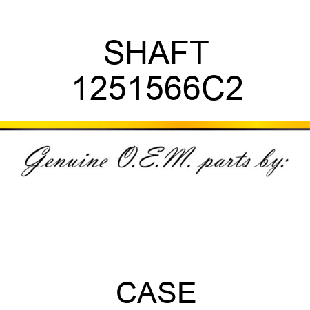 SHAFT 1251566C2