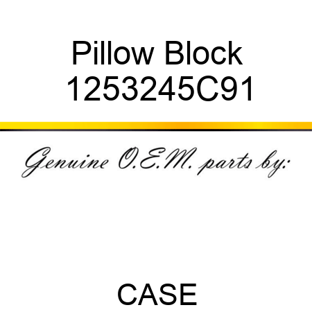 Pillow Block 1253245C91