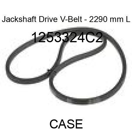 Jackshaft Drive V-Belt - 2290 mm L 1253324C2