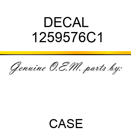 DECAL 1259576C1