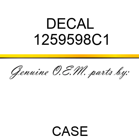 DECAL 1259598C1