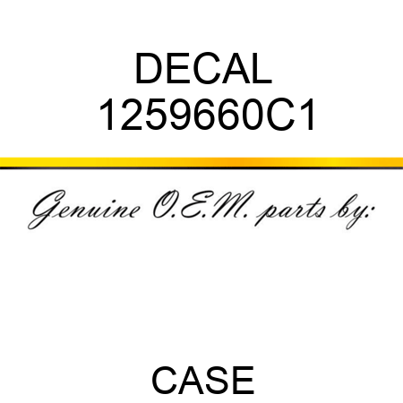 DECAL 1259660C1