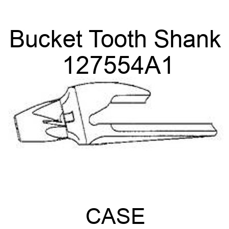 Bucket Tooth Shank 127554A1