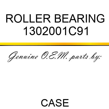 ROLLER BEARING 1302001C91