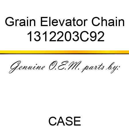 Grain Elevator Chain 1312203C92