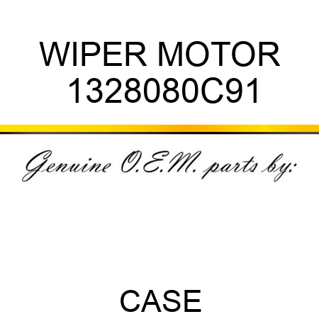 WIPER MOTOR 1328080C91