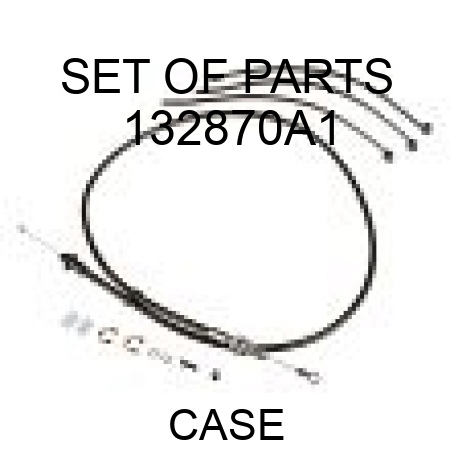 SET OF PARTS 132870A1