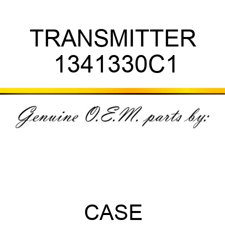 TRANSMITTER 1341330C1