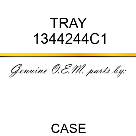TRAY 1344244C1
