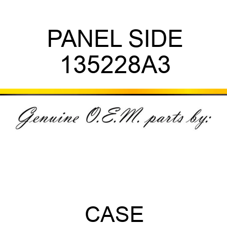 PANEL, SIDE 135228A3