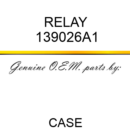 RELAY 139026A1