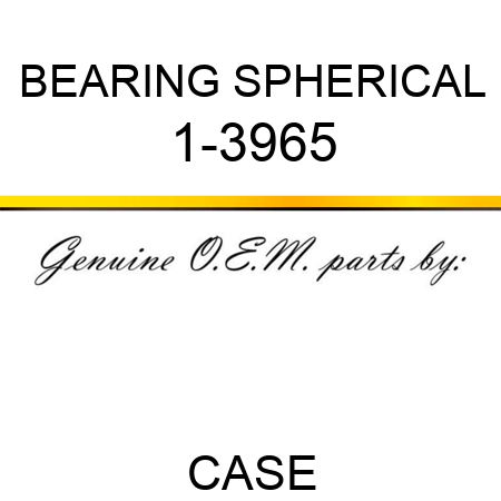 BEARING, SPHERICAL 1-3965