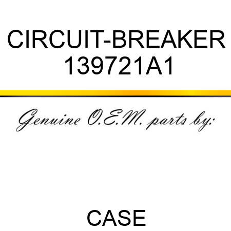 CIRCUIT-BREAKER 139721A1