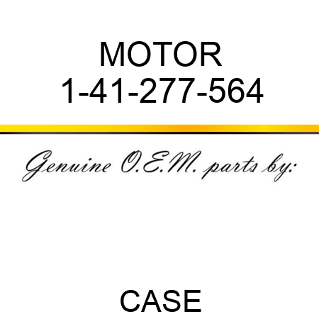 MOTOR 1-41-277-564