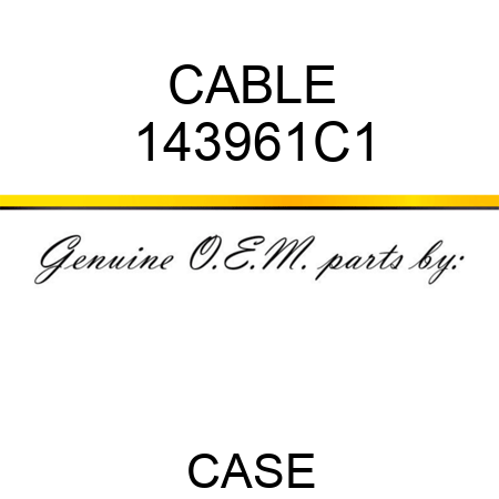 CABLE 143961C1