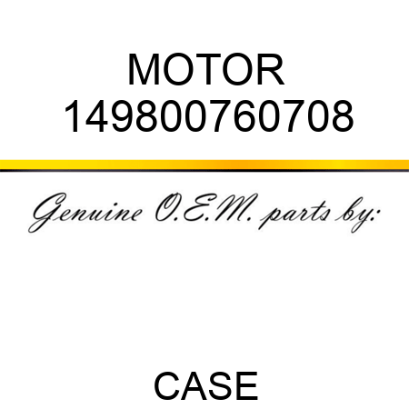 MOTOR 149800760708