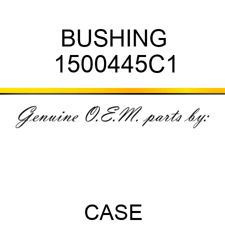 BUSHING 1500445C1