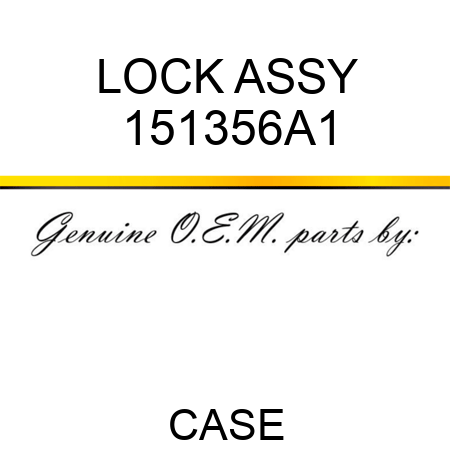 LOCK ASSY 151356A1