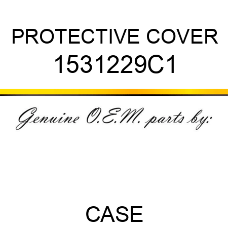 PROTECTIVE COVER 1531229C1