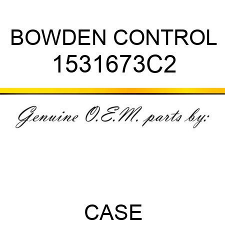 BOWDEN CONTROL 1531673C2