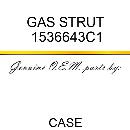 GAS STRUT 1536643C1