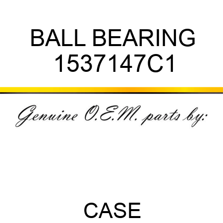BALL BEARING 1537147C1