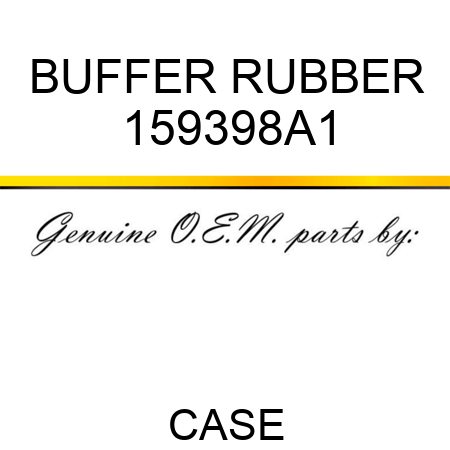 BUFFER, RUBBER 159398A1