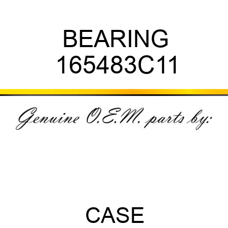 BEARING 165483C11