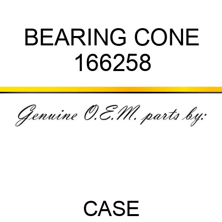 BEARING CONE 166258