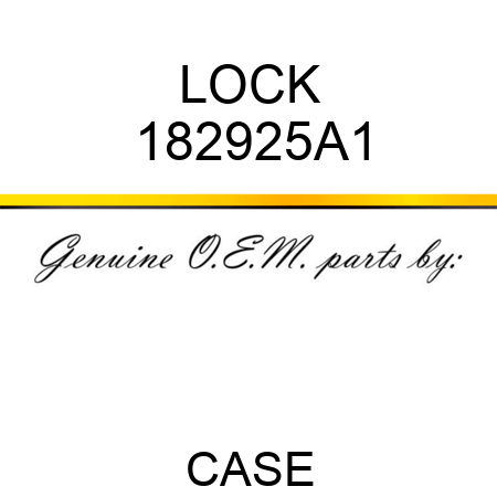 LOCK 182925A1