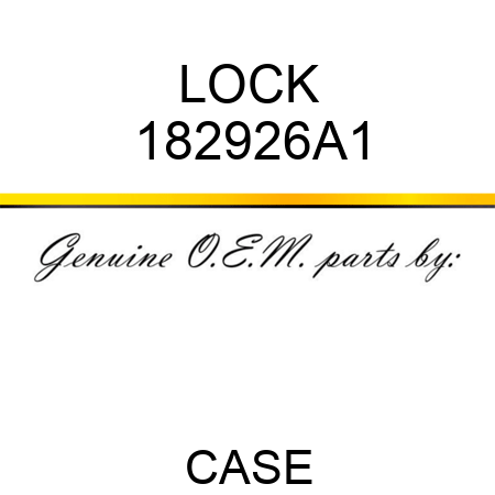 LOCK 182926A1