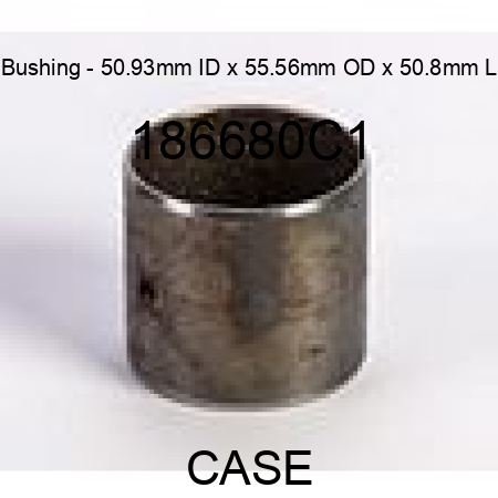 Bushing - 50.93mm ID x 55.56mm OD x 50.8mm L 186680C1