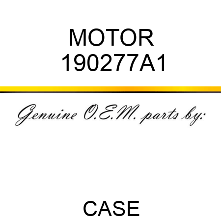 MOTOR 190277A1