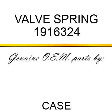 VALVE SPRING 1916324